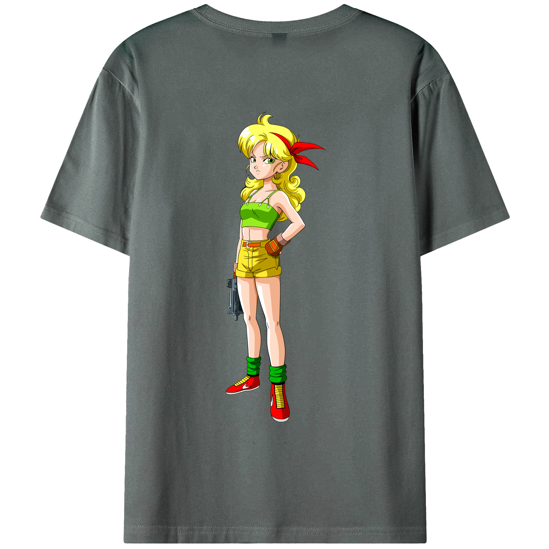 （画像用） ドラゴンボール DRAGON BALL 綿100％ メンズ半袖Tシャツ（バックプリント） 通気性